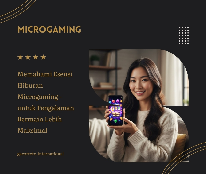 Memahami Esensi Hiburan Microgaming - untuk Pengalaman Bermain Lebih Maksimal