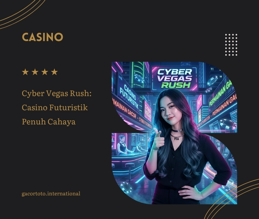 Casino Futuristik Penuh Cahaya